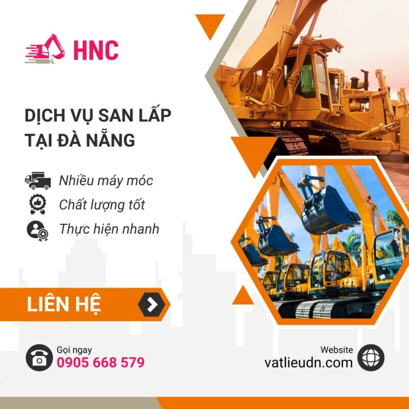 Dịch vụ san lấp tại Đà Nẵng